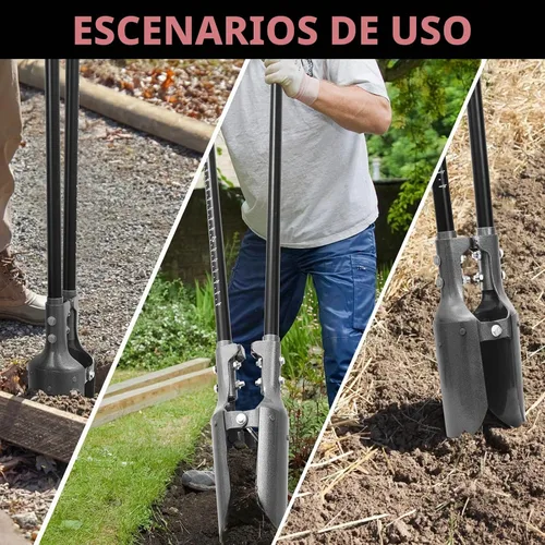 Vista 7 de Manija de fibra de vidrio con marca de escala de 58 pulgadas para excavar
