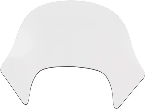 Vista 8 de Protector de parabrisas de carenado de labios negro compatible para Harley Dyna Sportster Softail