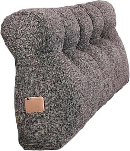 Vista 17 de Almohada de cuña triangular Soporte de posicionamiento Cojín de espalda de lectura Respaldo Soporte de posicionamiento Almohada Almohada de Cabecero
