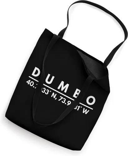Vista 2 de Bolsa de mano D.U.M.B.O. NYC Brooklyn Neighborhood Latitude & Longitude