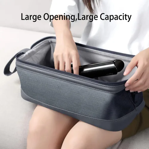 Vista 2 de Funda de viaje estilo Shark Flex 2026 para Dyson Airwrap secador de pelo, cepillo Revlon, herramientas para el cabello, bolsa de viaje, funda