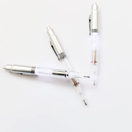 Vista 9 de 2 unids LED Luminous Point Drill Pen Cómodo diamante pincel para imagen de diamante DIY Manualidades Accesorios