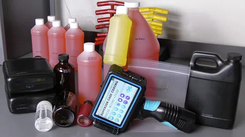 Vista 3 de Preza MICRO + PLUS SBK Impresora portátil de inyección de tinta, codificador de inyección de tinta, máquina de codificación de fecha, codificador