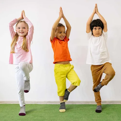 Vista 6 de Calcetines deportivos para niños calcetines deportivos de corte bajo medio acolchado para niños calcetines deportivos de corte bajo 12 pares