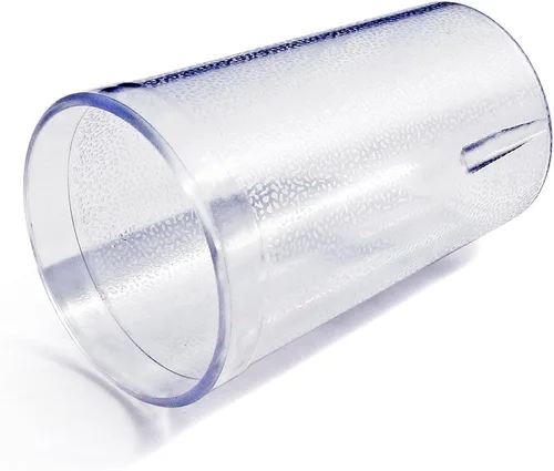 Vista 3 de New Star Foodservice Vasos para bebidas de grado restaurante, 12 onzas, juego de 72, transparentes