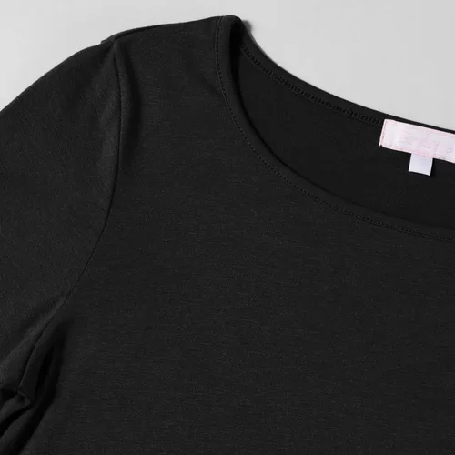 Vista 3 de Bhome Camiseta de maternidad de manga corta para verano, para embarazo