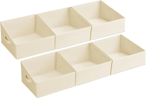Vista 56 de DIMJ Contenedores de almacenamiento trapezoidales para ropa, 4 paquetes organizadores de armario y cestas de almacenamiento, cestas plegables