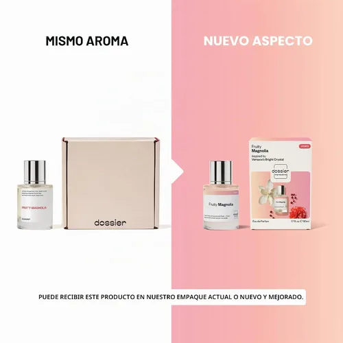 Vista 7 de Dossier - Fruity Magnolia - Eau de Parfum - Inspirado en Vers. Bright Crystal - Perfume de lujo - Sin parabenos - Vegano - Para mujeres - Fragancia