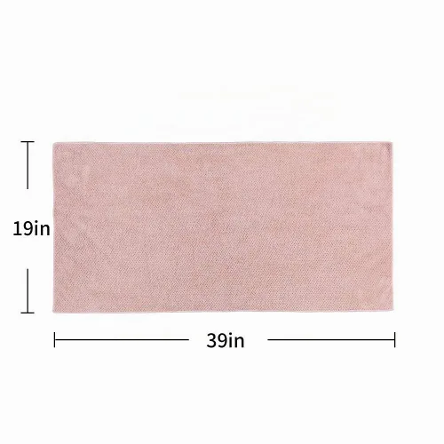 Vista 6 de Toalla de microfibra para el cabello de secado rápido, toallas de secado de pelo, adecuadas para todo tipo de cabello, ultra absorbente, cabello Azul