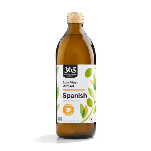 Vista 5 de 365 by Whole Foods Market, Aceite de oliva virgen extra griego, 33.8 Fl Oz