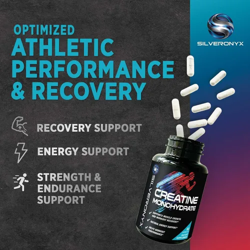 Vista 4 de Monohidrato de creatina 3000 mg por porción - Polvo de creatina micronizada de 3 veces de fuerza - Apoya el músculo magro, la fuerza, la energía