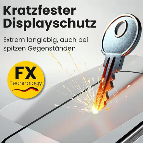 Vista 5 de atFoliX Protector de pantalla compatible con Bosch GIS 1000 C, película protectora FX antirreflectante y absorbente de golpes (2X)