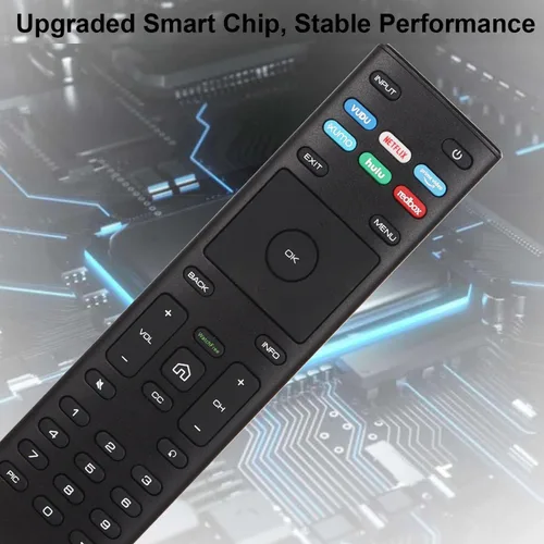Vista 4 de 2 paquetes XRT136 reemplazados de control remoto sin reloj para VIZIO Smart TV D-Series M-Series P-Series V con VUDU Netflix PrimeVideo Xumo Hulu