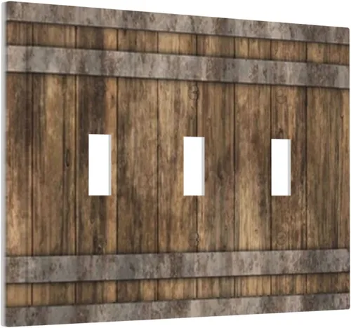 Vista 107 de Placa de pared de 1 cuadrilla, diseño de playa, océano, amanecer, mar, atardecer, cubierta de interruptor de luz en blanco, decorativo, sin