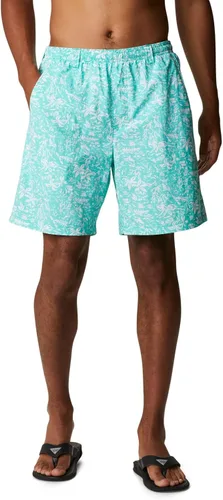 Vista 33 de Columbia Super Backcast - Pantalón corto de agua para hombre Impresión de tinte negro
