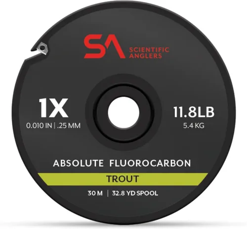 Vista 21 de Scientific Anglers Absolute Fluorocarbon Trout Tippet