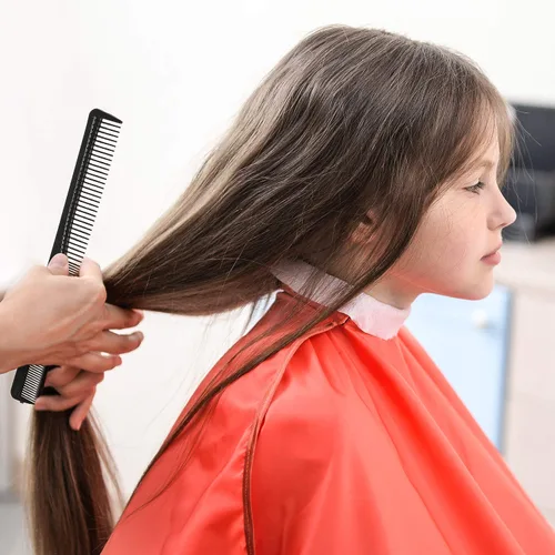 Vista 6 de Boao 12 peines de pelo a granel de dientes finos y anchos negros para peluquero, estilista, cónicos, multiusos, para peluquería, salón de despedida