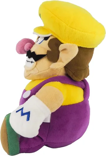 Vista 3 de Sanei All Star Collection - Peluche Wario de 10 pulgadas, tamaño pequeño