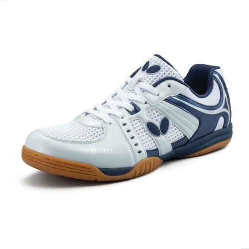 Vista 2 de Butterfly Mens Lezoline Unizes Table Tennis Shoes - Durable Gripping Outer Sole Shock Absorption EVA Ping Pong Shoe