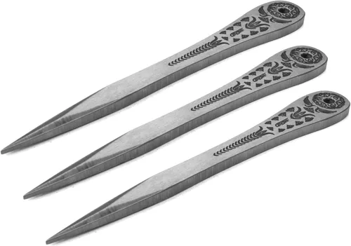 Vista 3 de ACEJET Stinger D2 Grizzly - Juego de 3 cuchillos antiguos