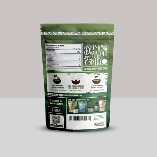 Vista 2 de Polvo de kava fiyiano - Premium 1/2lb
