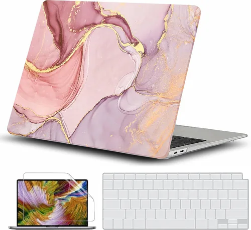 Vista 38 de GVTECH Funda para MacBook Air de 13 pulgadas (2010-2017) A1369 A1466 carcasa rígida de plástico, carcasa negra