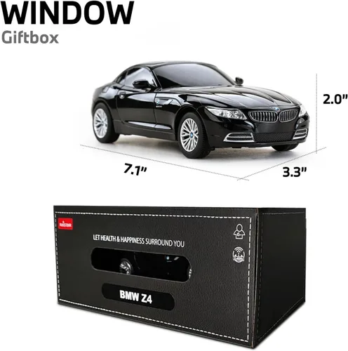 Vista 7 de RASTAR 39700 1/24 RC Car BMW Z4 con control remoto 2.4G Negro