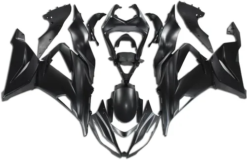 Vista 5 de Carenado negro brillante para Kawasaki Ninja 2013-2018 ZX6R 636 001 Negro Brillante