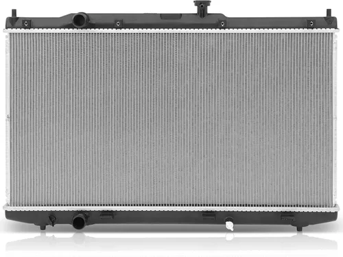 Vista 77 de SCITOO Conjunto de radiador de aluminio refrigerante del motor para 1986-1994 para Nissan D21 2.4L 3.0L 1987 para Nissan para Pathfinder 2.4L