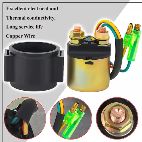 Vista 5 de Relé solenoide de arranque para Honda Fourtrax 300 TRX300EX 1993 1994 1995 1996 1997 1998 1999 2000 2001 2002 2003