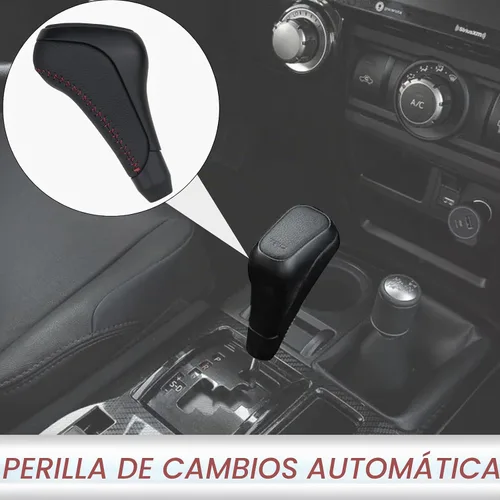 Vista 2 de TQPONLY Pomo de cambio de marchas automático compatible con Toyota 4Runner TRD Pro 2012-2023, accesorios Tundra TRD Pro 2014-2021 reemplaza Negro