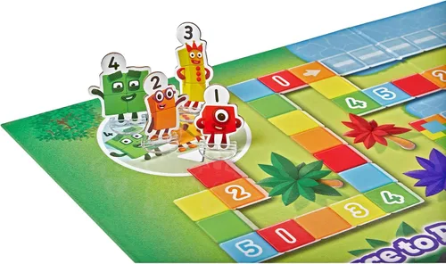 Vista 9 de hand2mind Numberblocks Race to Pattern Palace! Juego de mesa, juegos de mesa educativos, números para niños pequeños, juguetes de matemáticas