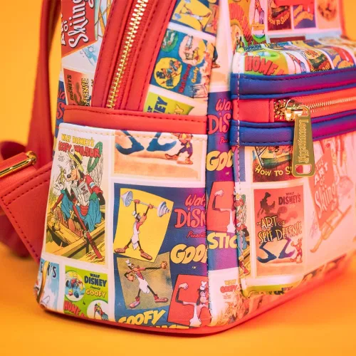 Vista 5 de Loungefly Walt Disney Archives Mini-mochila Goofy exclusiva de Tienda