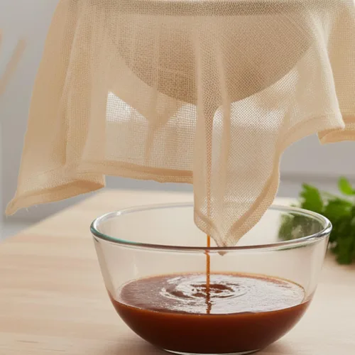 Vista 6 de Estopilla Bolsa de leche de nueces, colado reutilizable, 100% algodón sin blanquear, paño de muselina de mantequilla para cocinar, yogur, jugo