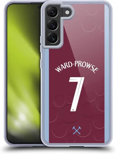 Vista 47 de Head Case Designs Officially Licensed West Ham United FC James Ward-Prowse 2023/24 Players Home Kit Gel Case [Military Grade Protection] Compatible