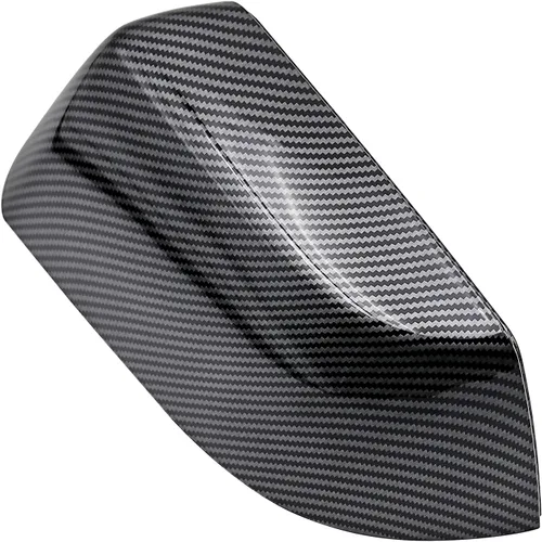 Vista 8 de Tapa de Espejo Lateral del Conductor con Patrón de Fibra de Carbono Compatible con Chevrolet Suburban Tahoe GMC Yukon/Yukon XL 2015-2020