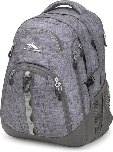 Vista 6 de Mochila para laptop High Sierra Access 2.0, Negro