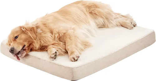 Vista 23 de WATANIYA PET Cama de Espuma Viscoelástica para Perros Medianos, Camas Refrescantes para Perros Medianos, Cama Ortopédica Lavable para Mascotas