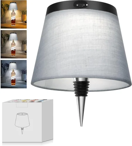 Vista 24 de 2025 Nueva Lámpara Inalámbrica para Botellas - Luces LED para Botellas de Licor y Vino, Pantalla Inalámbrica, Luz Superior para Botella de Whisky