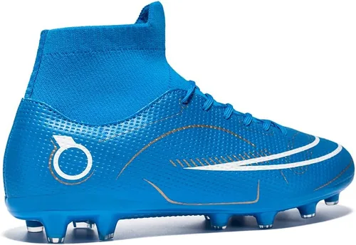 Vista 3 de Zapatos deportivos de fútbol para hombre, botas altas con picos para exterioresinteriores, para niños y niñas, tenis de entrenamiento de fútbol