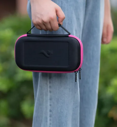 Vista 4 de ButterFox - Funda de transporte grande para Nintendo Switch Lite compatible con cargador Hori Duraflexi bolsa de almacenamiento grande