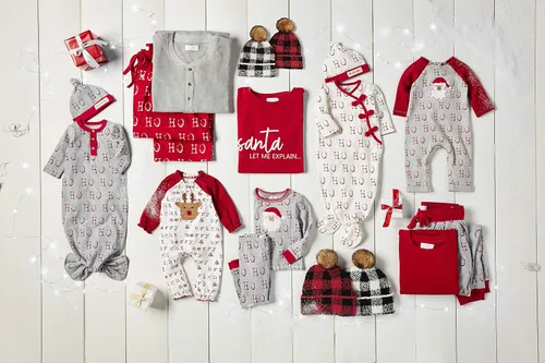 Vista 6 de Mud Pie Pijamas de Navidad familiares a juego para mujer