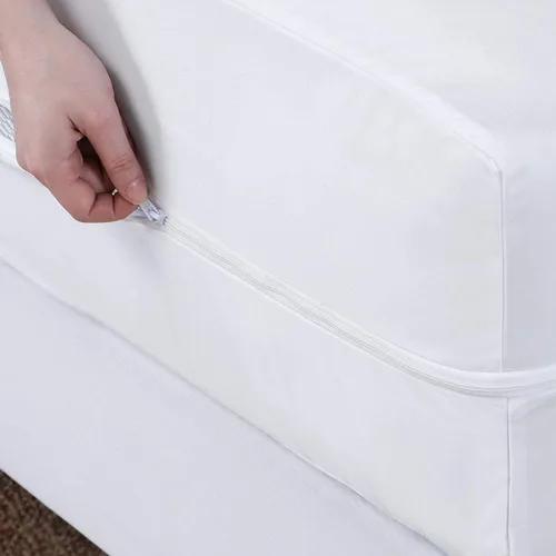 Vista 10 de Protector de colchón Guardmax con cremallera funda contra insectos para cama 100% impermeable suave, hipoalergénico y transpirable