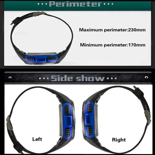 Vista 7 de Relojes de lujo para hombre, analógicos, digitales, militares, LED, impermeable, para marido, papá
