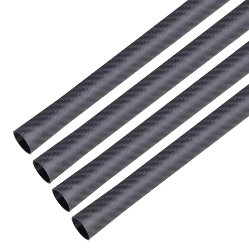 Vista 9 de ARRIS Tubos de Fibra de Carbono de 6 mm x 4 mm x 420 mm, Rollo Envuelto 100% Puro Redondo de Fibra de Carbono Hueca de 6 mm 3K para Cuadricóptero
