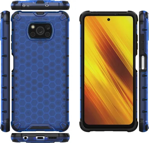 Vista 110 de Funda para Xiaomi Poco M3 cubierta,Funda para Xiaomi Poco M3 Funda 2 en 1 Teléfono Funda Negro