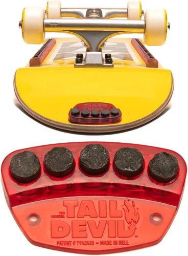 Vista 7 de Placa de Chispas Tail Devil Skateboard - Chispas para Tu Patineta, Accesorio Definitivo del Patinador, Una Placa de Cola Adjunta para Efecto