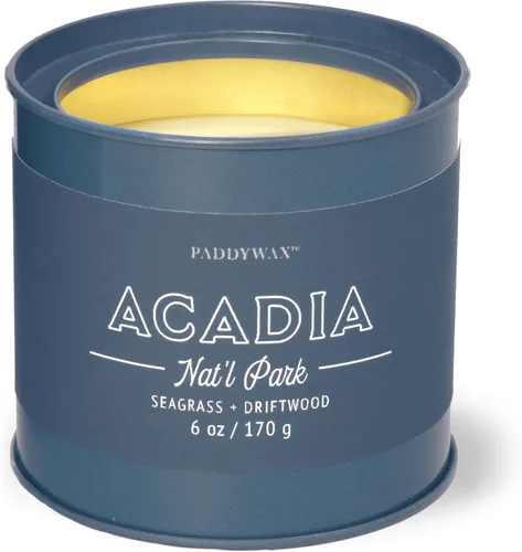 Vista 18 de Paddywax National Parks - Vela perfumada de cera de soja artesanal fabricada en los Estados Unidos, lata de 6 onzas, Olympics