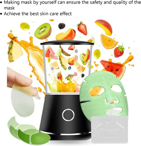 Vista 5 de Hozee Máquina para hacer cremas faciales, tratamiento facial, máquina para hacer mascarillas de frutas y verduras, máquina de mascarilla facial