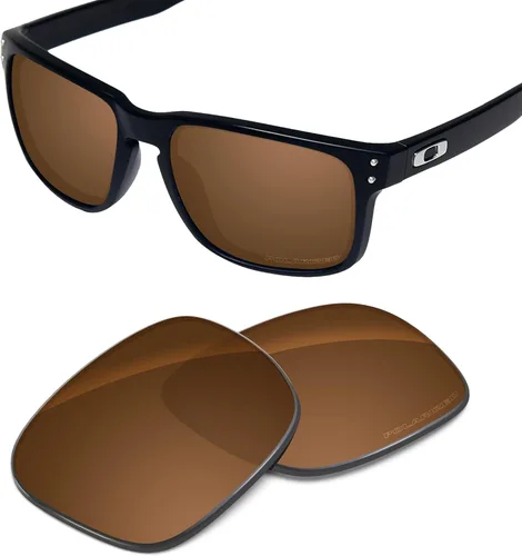 Vista 5 de Tintart Performance Replacement Lenses Compatible with Oakley Holbrook Holbrook Asian Fit(AF) Polarized Etched - Value Pack